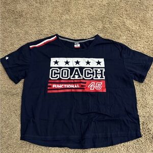 F45 Women’s Cropped T-shirt Navy